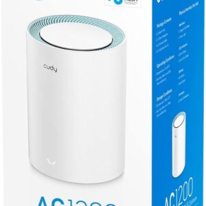 ROUTER MESH CUDY M1300(1-PACK) AC1200 GIGABIT