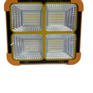 REFLECTOR CON PANEL SOLAR 4P 60W 5-6H