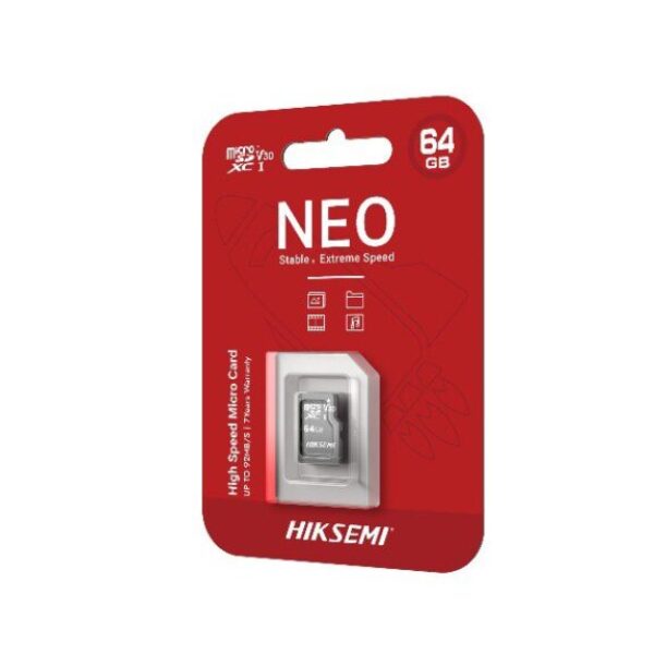 MEMORIA MICRO SD 64GB HIKSEMI NEO
