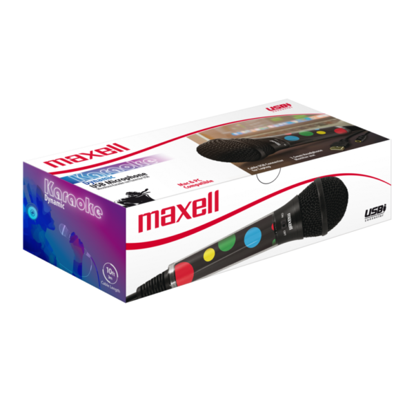MICROFONO MAXELL USBK-MIC USB KARAOKE