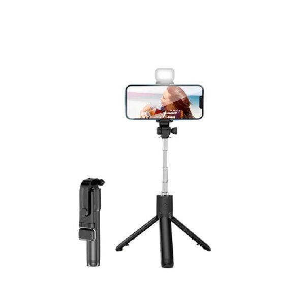 TRIPODE SELFIE F210S CON FLASH 70CM