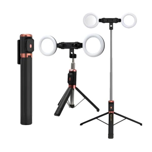 SELFIE/TRIPODE CON ARO DE LUZ