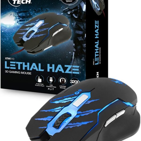 MOUSE XTECH GAMING 6 BOTONES