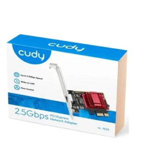 TARJETA RED CUDY PE25 GIGABIT PCI-EX
