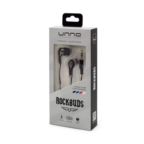 AUDIFONOS UNNO TEKNO ROCKBUDS 3.5MM