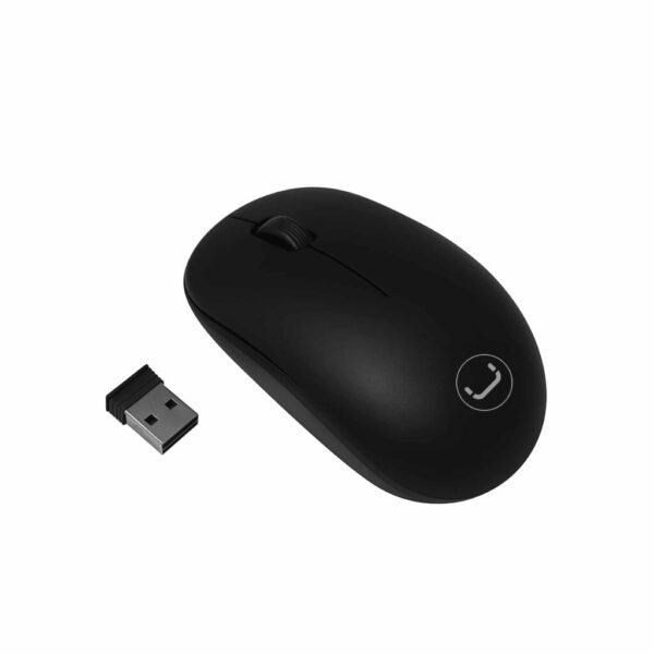 MOUSE CURVO INALAMBRICO UNNO TEKNO OPTIC