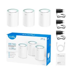 ROUTER CUDY MESH M1500 AX1500 GIGABIT 3P