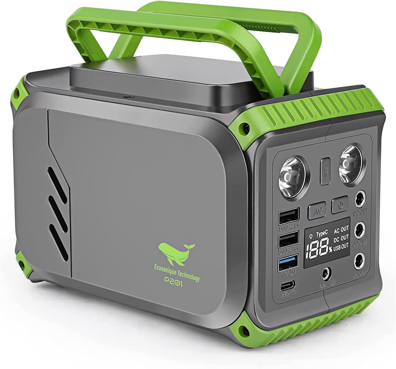 INVERSOR PORTATIL IFANZE P201 40.000MAH 150W DC12/5 AC110V