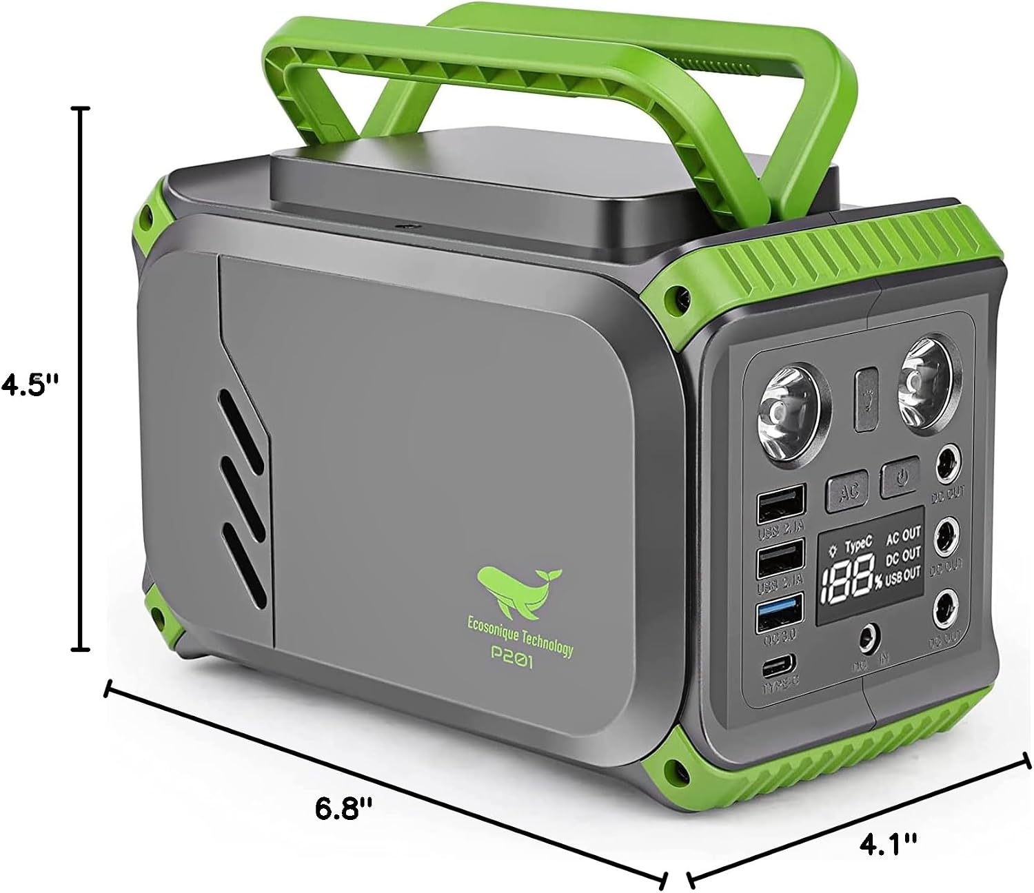 INVERSOR PORTATIL IFANZE P201 40.000MAH 150W DC12/5 AC110V - Image 7
