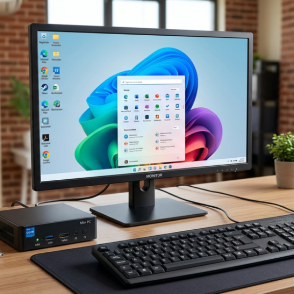 Combo PC i7-6ta Gen 8GB 256GB SSD WiFi | Monitor LED 20" | Kit Teclado y Mouse