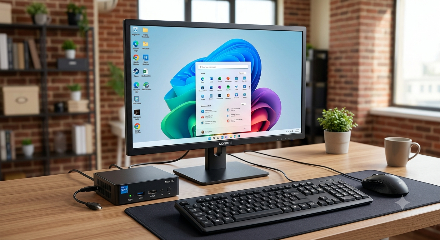 Combo PC i7-6ta Gen 8GB 256GB SSD WiFi | Monitor LED 20" | Kit Teclado y Mouse