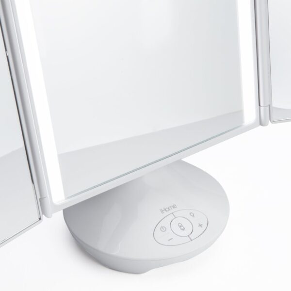 Espejo iHome Beauty iCVBT4 con Altavoz Bluetooth Blanco