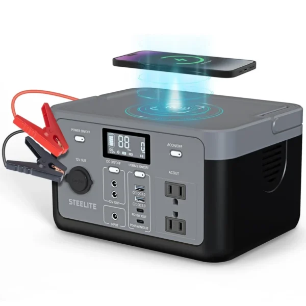 INVERSOR PORTATIL STEELITE AZ6066 300W 192WH 110V
