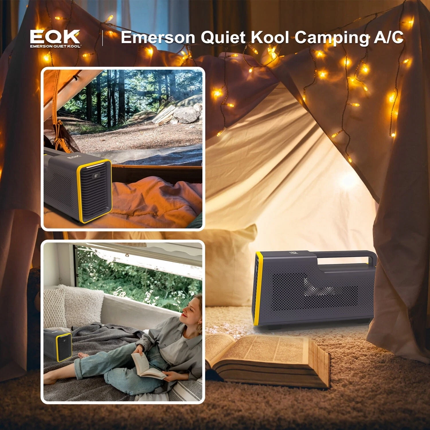 Aire Acondicionado Portátil Emerson Quiet Kool EAP02 Camping 1,500 BTU - Image 4