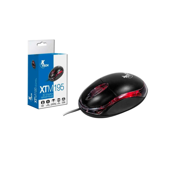 Mouse Óptico Xtech XTM-195 USB