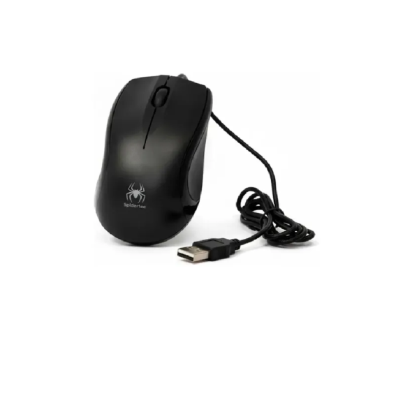 Mouse Óptico Spidertec LK-201 Negro