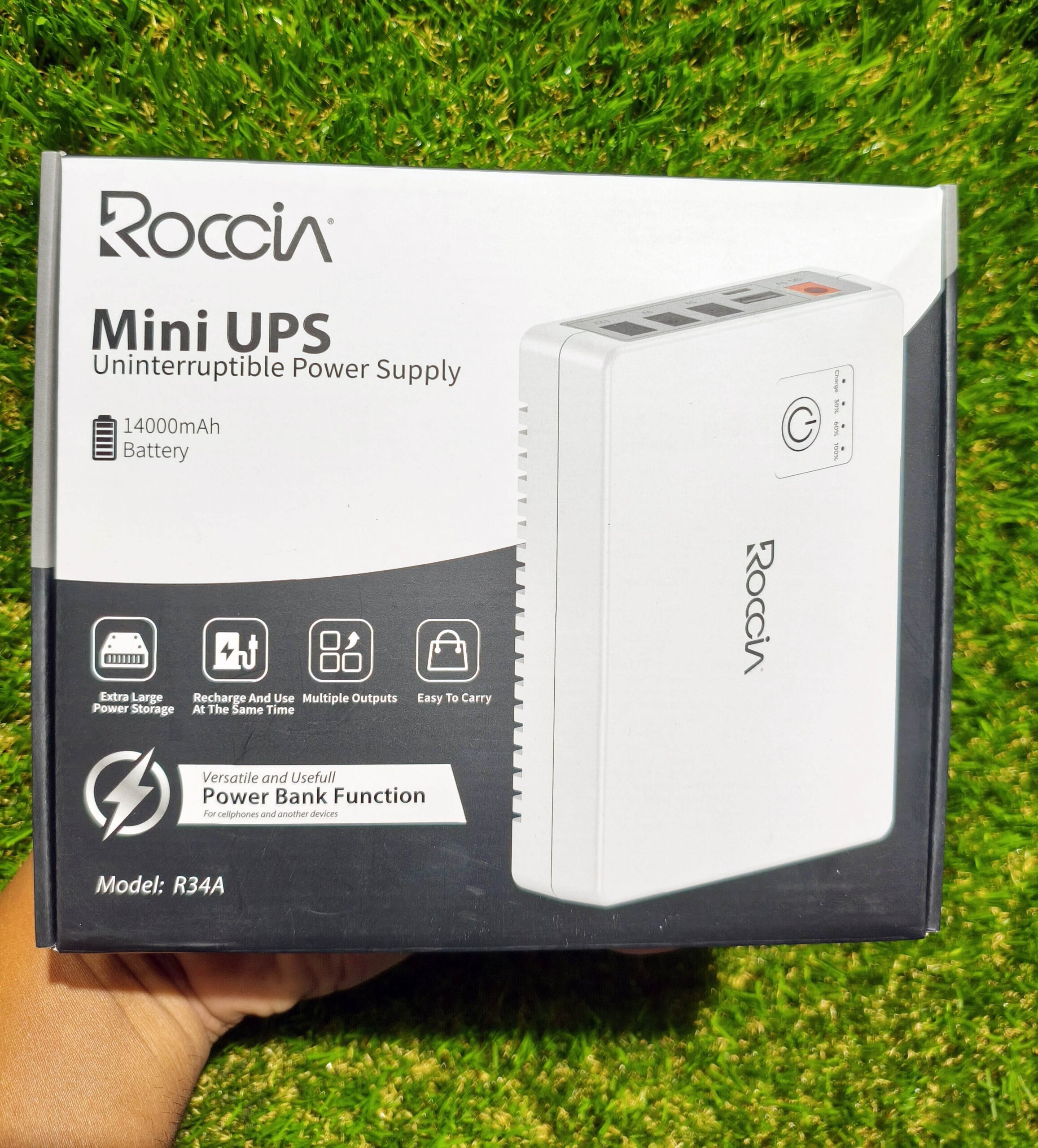 Mini UPS Roccia 14.000 mAh