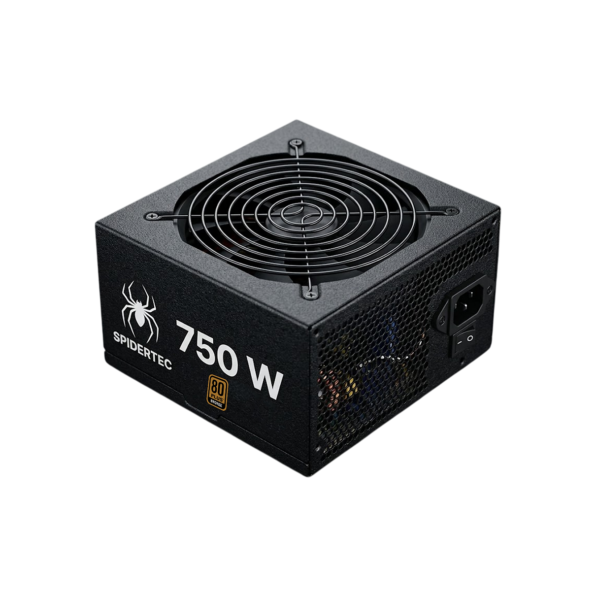 Fuente de Poder Spidertec 750W 80 Plus Bronze
