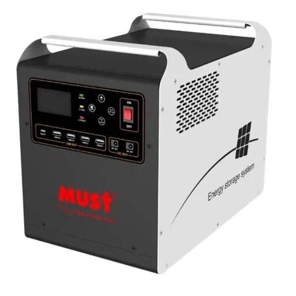 Inversor Portatil 1 KVA Must 1280Wh