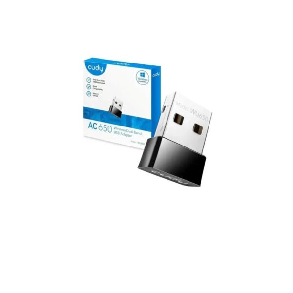 Adaptador USB Wi-Fi Cudy WU650 AC650