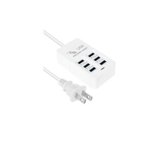 CARGADOR USB 6 TOMAS RACK 65W RAPIDO