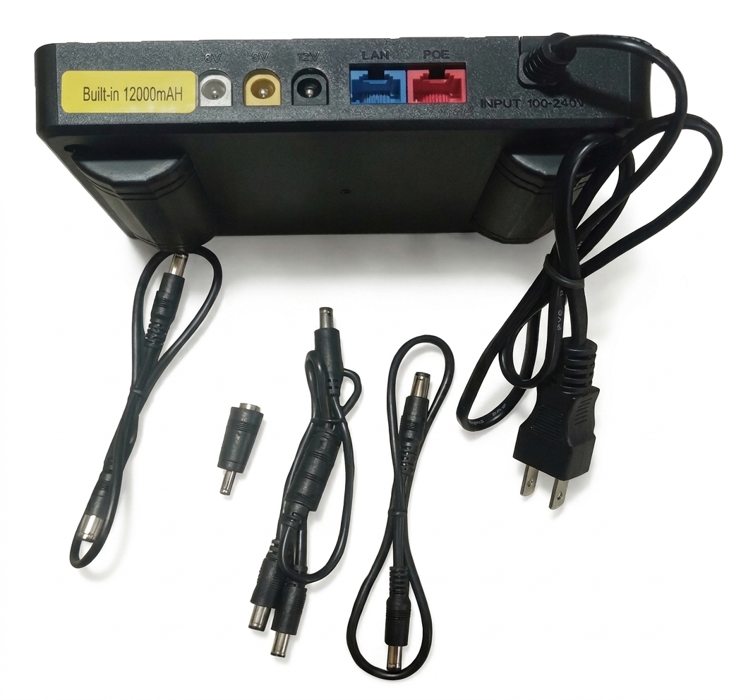 Mini UPS BEGPROD ECOP18 18W 12.000 mAh Gigabit - Image 3