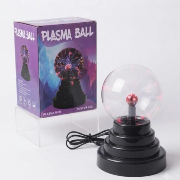 Lámpara de Esfera de Plasma Interactiva