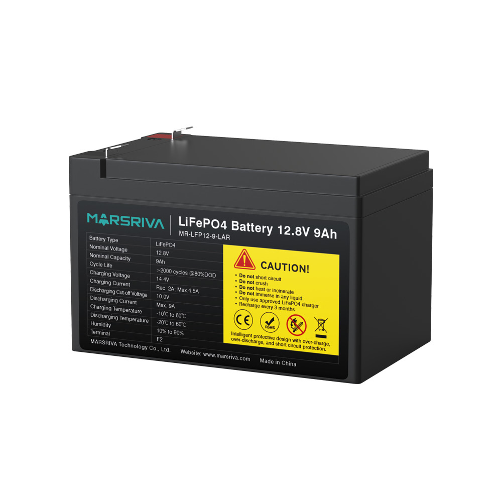 Bateria Marsriva Litio 12.8V 9Ah