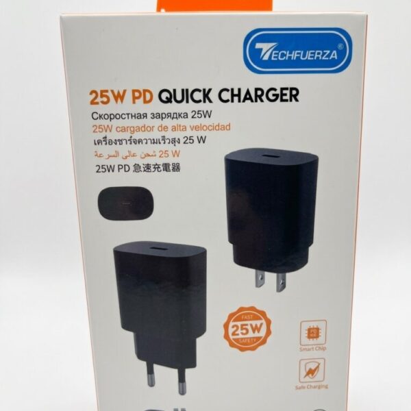 Cargador Techfuerza Tipo-C 25W PD146