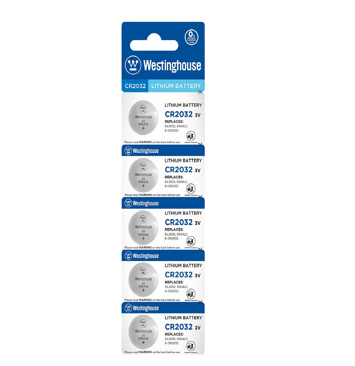 BATERIA CR2032 WESTINGHOUSE LITIO