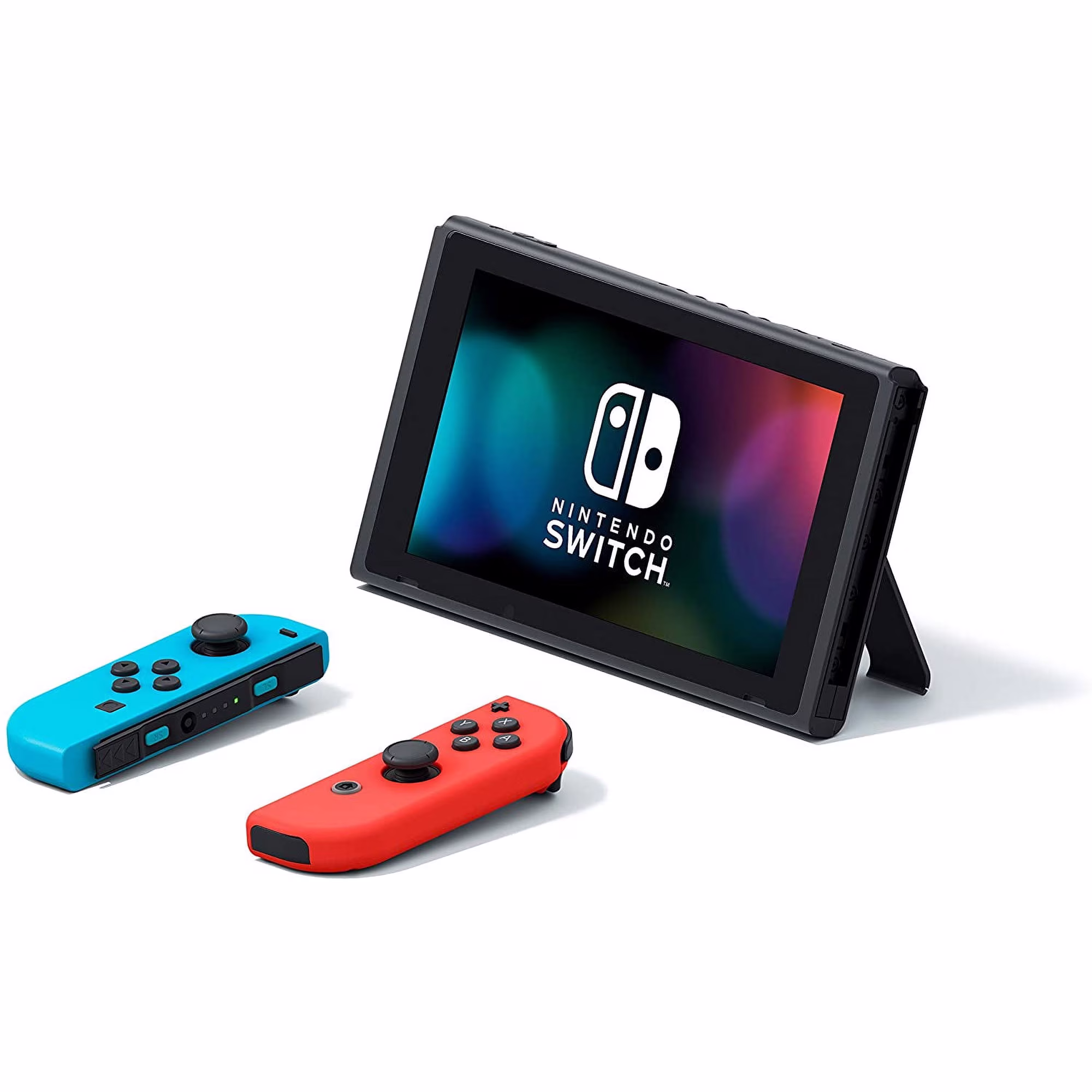 Consola Nintendo Switch V2 con Joy-Con Azul Neón / Rojo Neón (Nuevo Open Box) - Image 3