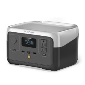 Estacion de Energia Portatil EcoFlow River 2 300W 256Wh (Pico 600W X-Boost)