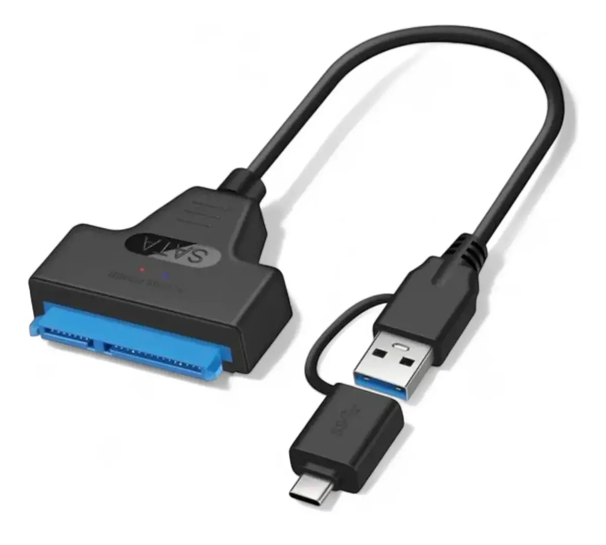 Cable Adaptador USB 3.0 / USB-C a SATA con OTG