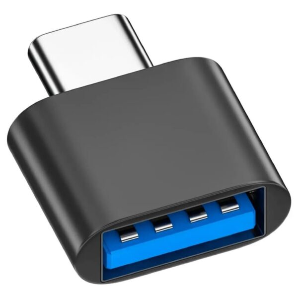 conector OTG USB‑A a Tipo‑C