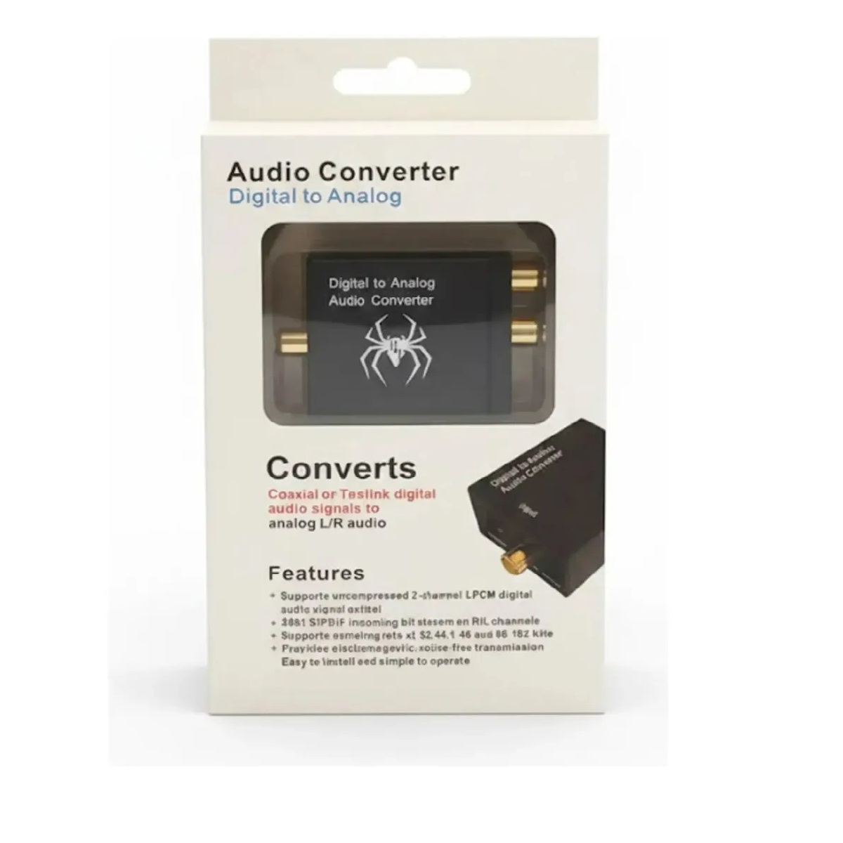 CONVERTIDOR SPIDERTEC AUDIO DIGITAL/ANAL - Image 2