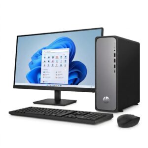 Combo PC HP OmniDesk Slim Core i5 14ª Gen DDR5 16GB SSD 512GB Teclado/Mouse Inalámbrico HP + Monitor LED 22"