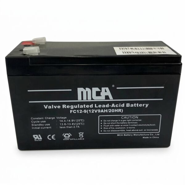 Bateria 12V 9Ah MCA