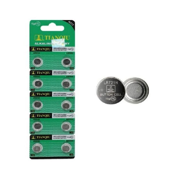 BATERIA TIANQIU AG11/LR721H/362A 1.AV