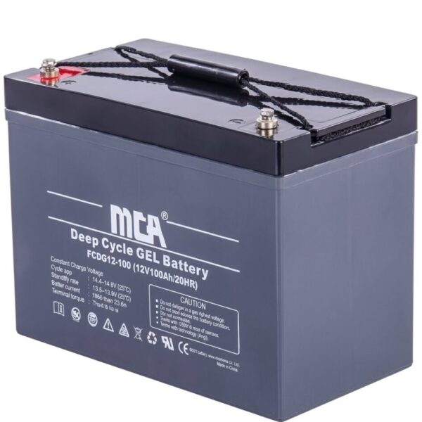 Batería Gel MCA 12V 100Ah